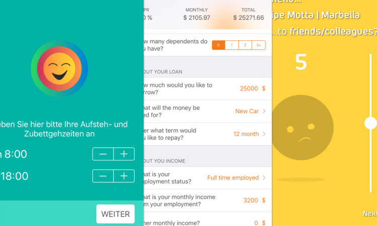 Mobile forms that convert